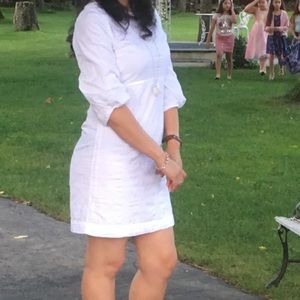 Gap white summer dress